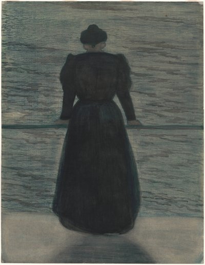 海辺の女 作： Leon Spilliaert