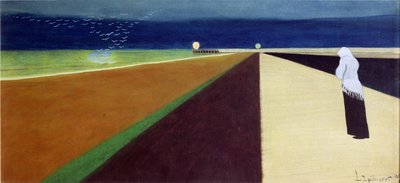 mulher no cais 作： Leon Spilliaert