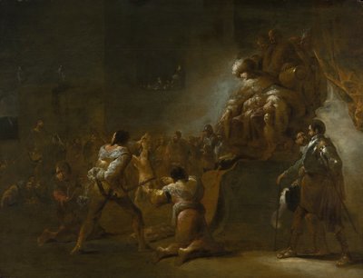 ソロモンの裁き、1640年代。 作： Leonard Bramer