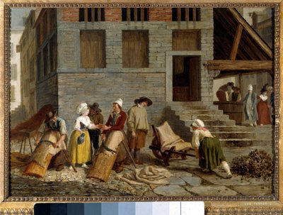 皮なめし工場 作： Léonard Defrance