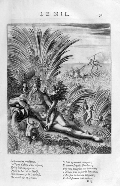 ナイル川、1615 作： Leonard Gaultier