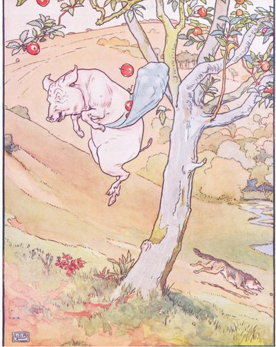 彼らはいいりんごですかはい、とてもいいです子豚は言いました 作： Leonard Leslie Brooke