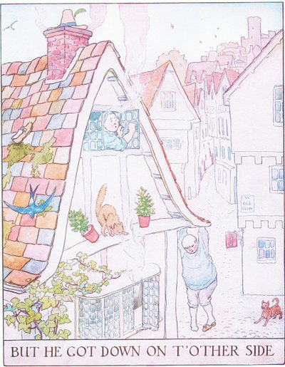 しかし、彼は反対側に降りました 作： Leonard Leslie Brooke