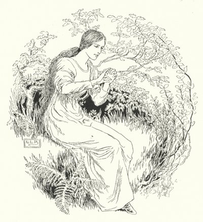 木のところに行って、（刻印を）もらってきました。 作： Leonard Leslie Brooke