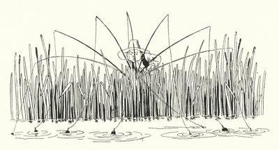 最初の行のインデックス（彫刻 作： Leonard Leslie Brooke