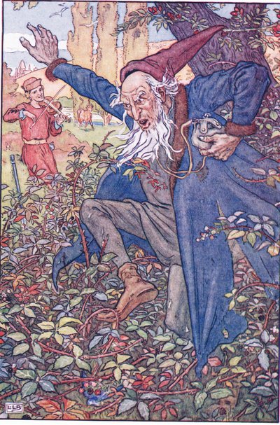 ブランブルブッシュのユダヤ人、1920年代 作： Leonard Leslie Brooke