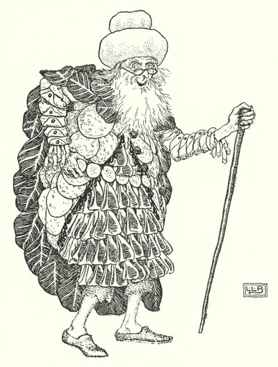 新しい法衣（リトグラフ 作： Leonard Leslie Brooke