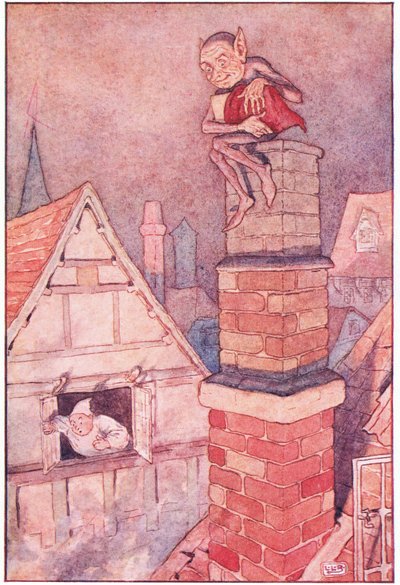 ゴブリンと食料品、1920年代 作： Leonard Leslie Brooke