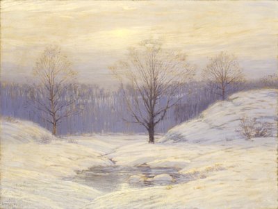 Morning Haze, 1909. 作： Leonard Ochtman