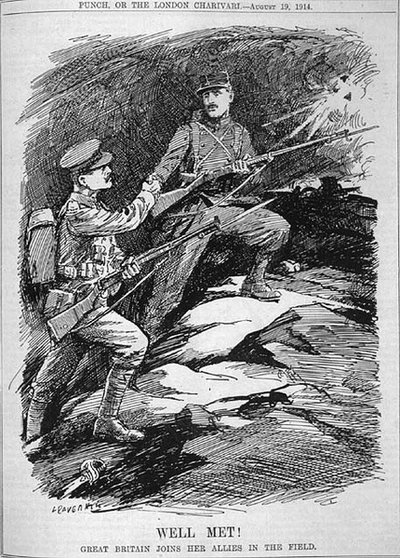 Well Met!Great Britain Joins her Allies in the Field（英国、戦場で味方と合流） from 