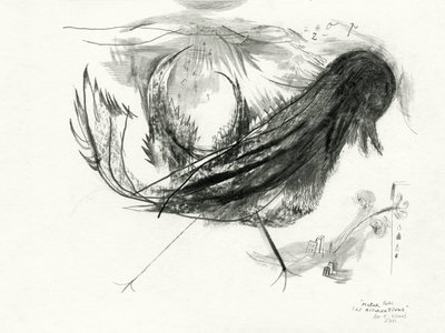 シュールなファンタジーの鳥 作： Leonardo Flores
