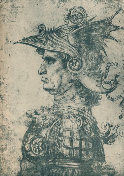 コンドッティエール、1480、1932 作： Leonardo da Vinci