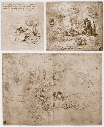 寓話、15世紀。 作： Leonardo da Vinci