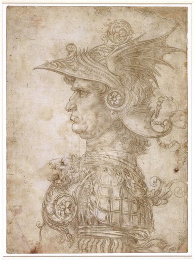 戦士の胸像 作： レオナルド・ダ・ヴィンチ
