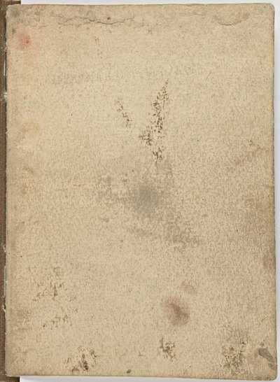 鳥の飛行に関するコード、c。 1505-06、紙の原稿、cc。 18、カバーI 作： Leonardo da Vinci
