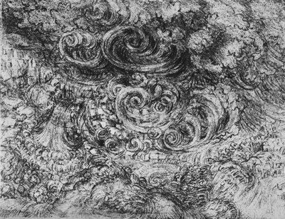 大洪水、c1480 1945 作： Leonardo da Vinci