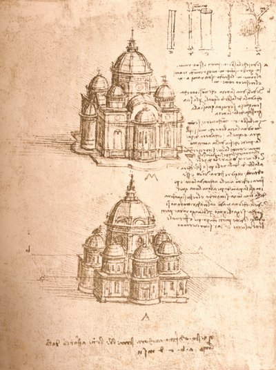 教会の絵、c1472-c1519 1883 作： Leonardo da Vinci