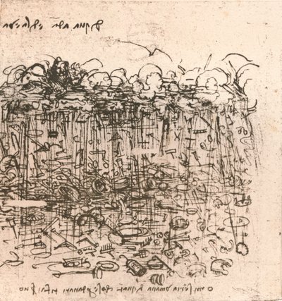 象徴的な表現、c1472-c1519 1883 作： Leonardo da Vinci