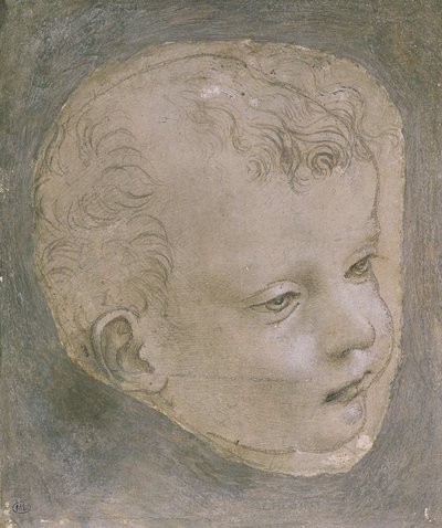 子供の頭 作： Leonardo da Vinci