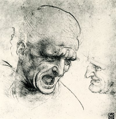 ヘッドスタディ 作： Leonardo da Vinci