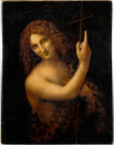 ジョン・ザ・バプティスト 作： Leonardo da Vinci