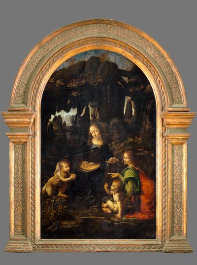 La Vierge aux rochers - 岩の聖母 ... 作： レオナルド・ダ・ヴィンチ