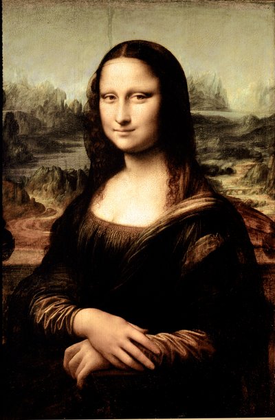 モナ・リザ 1503-6年頃（油彩・パネル） 作： Leonardo da Vinci