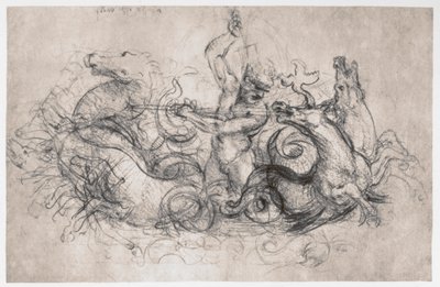 ネプチューン、c1504 作： Leonardo da Vinci