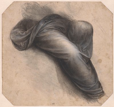 聖アンナとの聖母子の習作、1508年頃。 作： Leonardo da Vinci