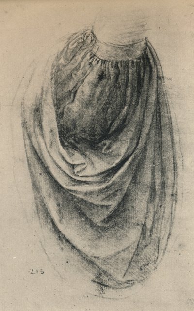 スリーブの研究、c1480 1945 作： Leonardo da Vinci