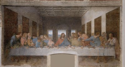 最後の晩餐 作： レオナルド・ダ・ヴィンチ