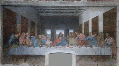 最後の晩餐 作： レオナルド・ダ・ヴィンチ