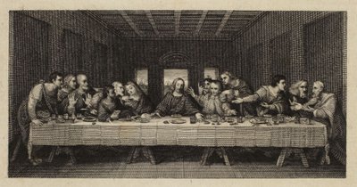 「最後の晩餐」 作： Leonardo da Vinci