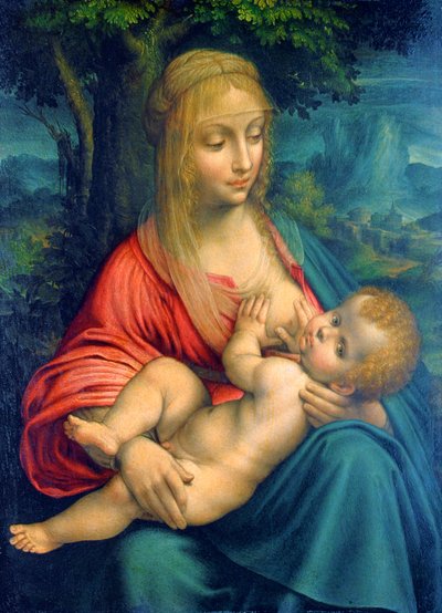 聖母子、c1511 作： Leonardo da Vinci
