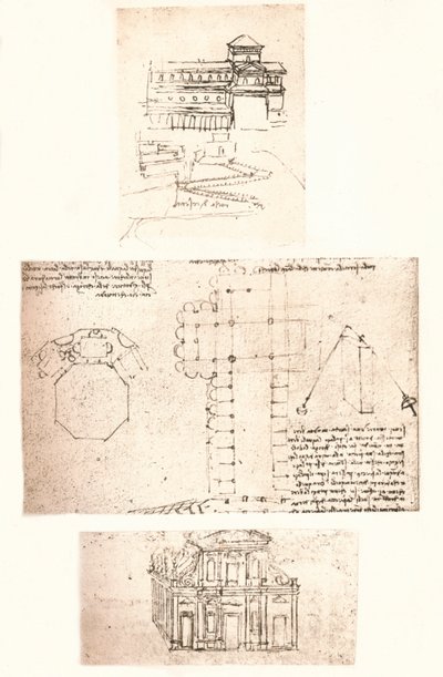 教会の3つの絵、c1472-c1519 1883 作： Leonardo da Vinci
