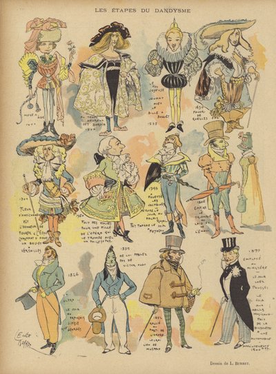 ル・リールのイラスト 作： Leonce Burret