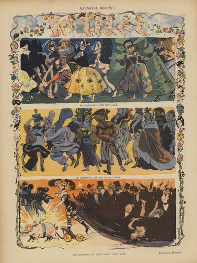 ル・リールのイラスト 作： Leonce Burret