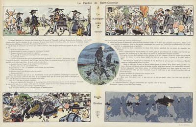 ル・リールのイラスト 作： Leonce Burret