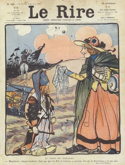 ル・リールのイラスト 作： Leonce Burret
