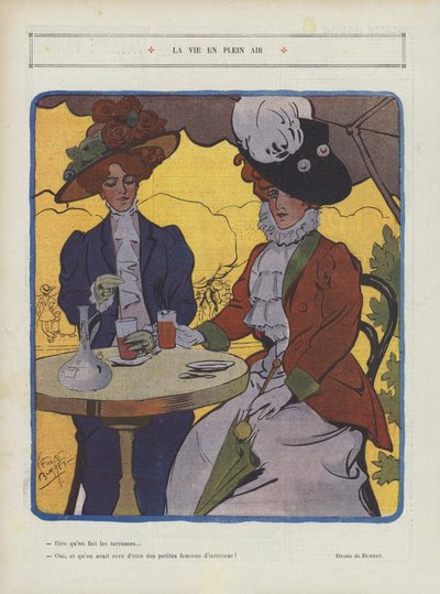 ル・リールのイラスト 作： Leonce Burret