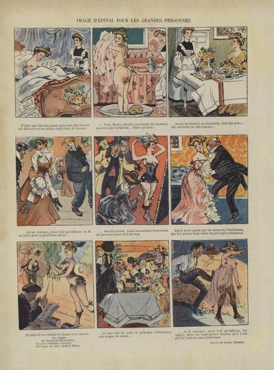 ル・リールのイラスト 作： Leonce Burret