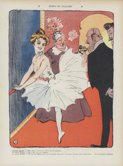 ル・リールのイラスト 作： Leonce Burret