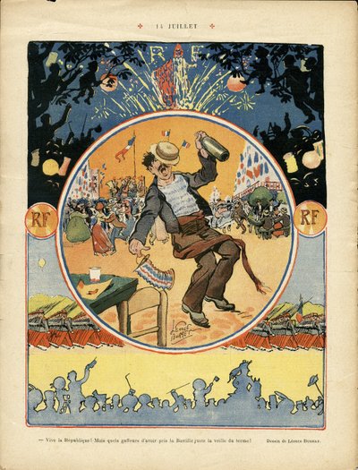 Le Rire の Leonce Burret (1865-1915) のイラスト 作： Leonce Burret