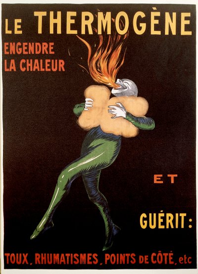 Leonetto Cappielloによる薬の広告(1909年) 作： Leonetto Cappiello