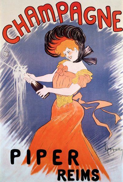 パイパー・シャンパーニュの広告ポスター（20世紀 作： Leonetto Cappiello