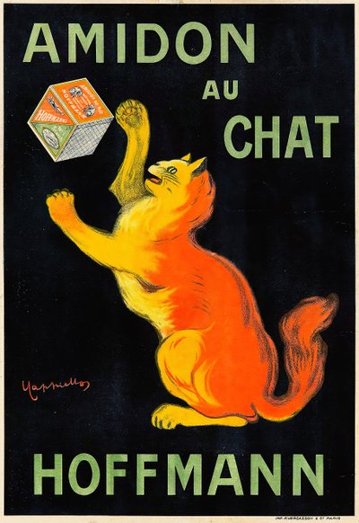 猫のでんぷん。 作： Leonetto Cappiello