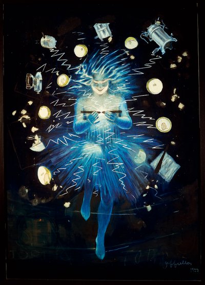 電気製品のドラフトポスター 作： Leonetto Cappiello