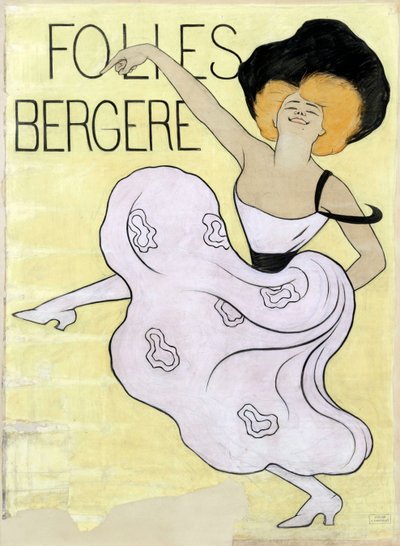フォリーベルジェール、1900年 作： Leonetto Cappiello
