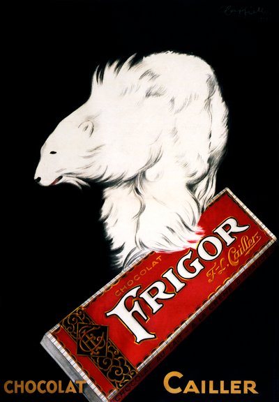 Leonetto CappielloによるFrigorチョコレートポスター 作： Leonetto Cappiello