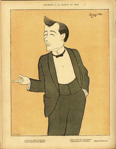 Le Lire』297号に掲載されたLeonetto Cappiello dit Cappiello（1875-1942）のイラスト 作： Leonetto Cappiello